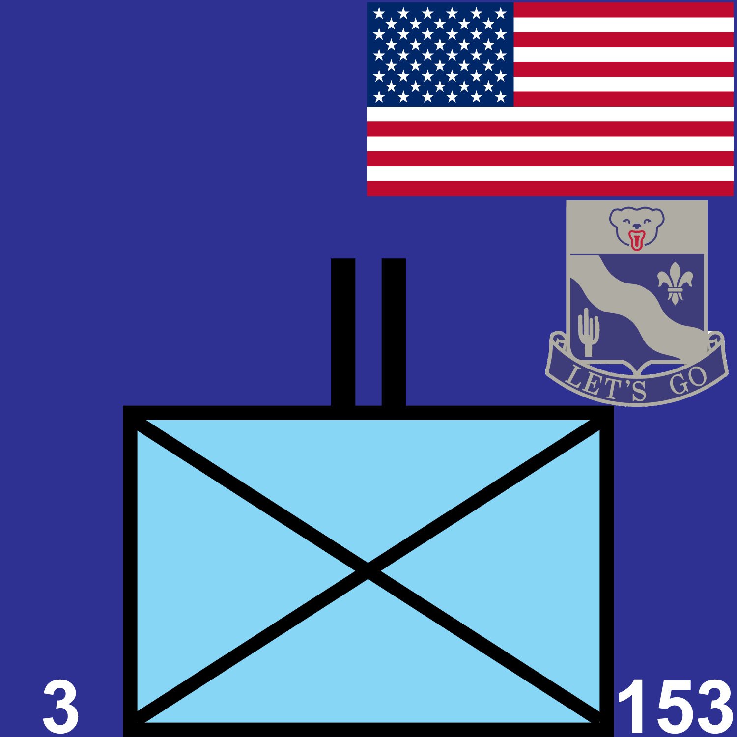 3d Battalion, 153rd Infantry Regiment icon